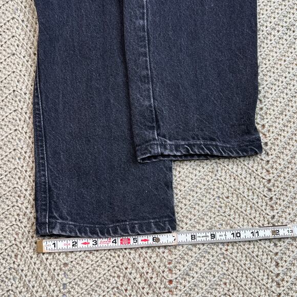 Vintage Western Rockies Rocky Mountain Black Jeans 31/11 - Size 27 x 36 - Picture 7 of 10